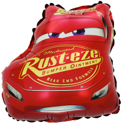 Шар фигура Тачки - Гоночная машинка